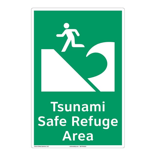 F1292-ZASW1 ANSI FLEXIBLE SIGN 7" X 10"