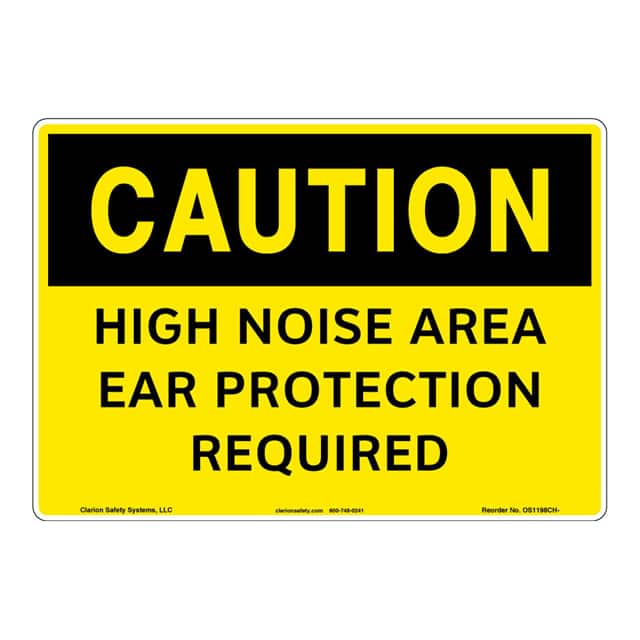 OS1198CH-ZASW3 CAUTION FLEXIBLE SIGN 12" X 18"