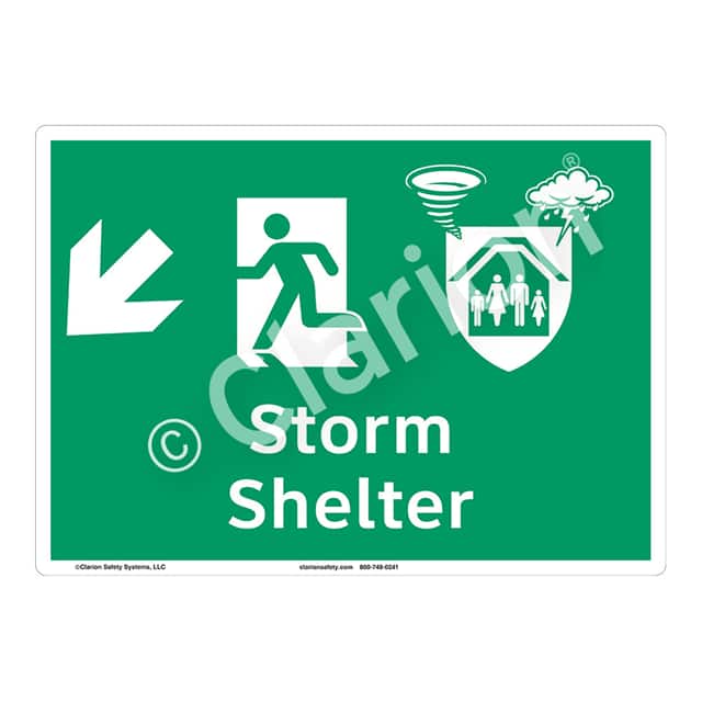 F1303-Z1SW1 ANSI FLEXIBLE SIGN 7" X 10"