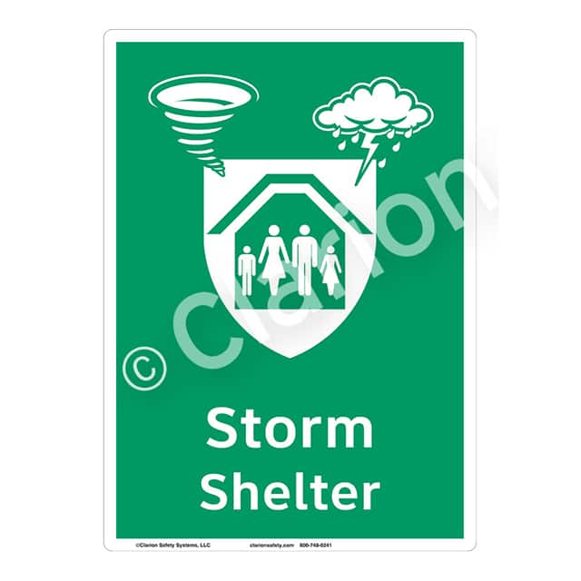 F1299-Z1SW1 ANSI FLEXIBLE SIGN 7" X 10"