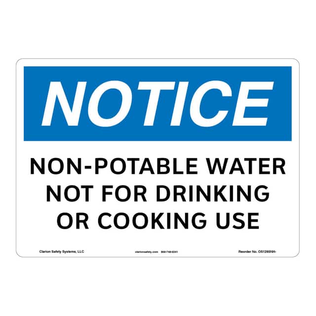 OS1265NH-Z1SW1 NOTICE FLEXIBLE SIGN 7" X 10"