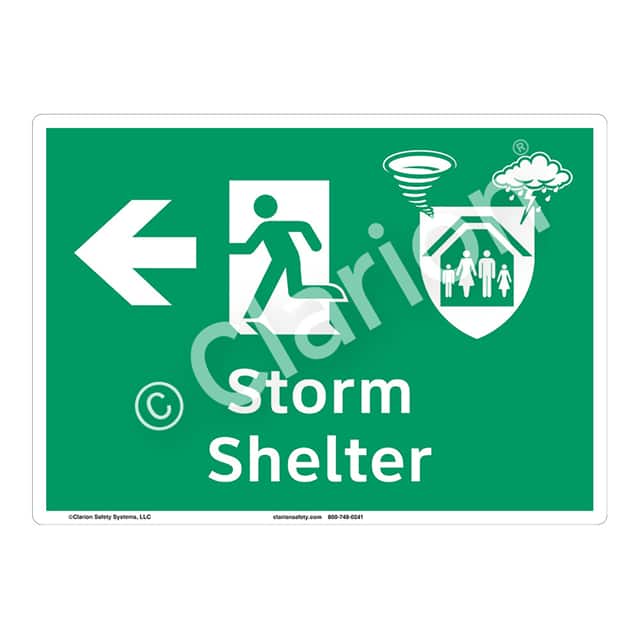F1302-Z1SW1 ANSI FLEXIBLE SIGN 7" X 10"