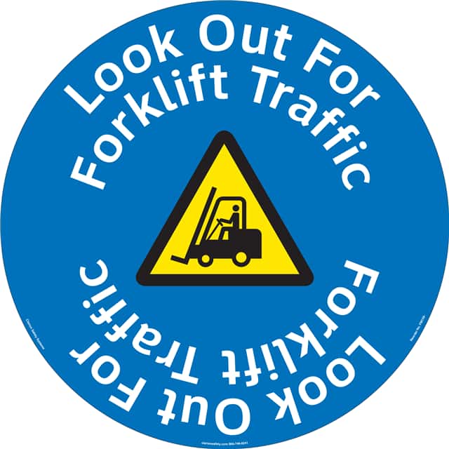 FM159-MPF4E 16" DIA ,FLOOR DECAL