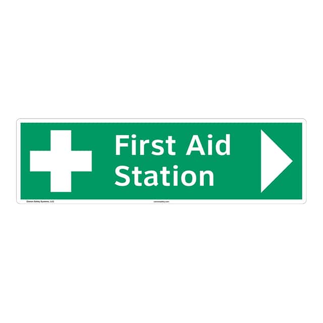 F1054-BJCNH ANSI PLASTIC SIGN 17" X 5"