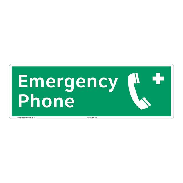 F1071-BJFC ANSI PLASTIC SIGN 15" X 5"