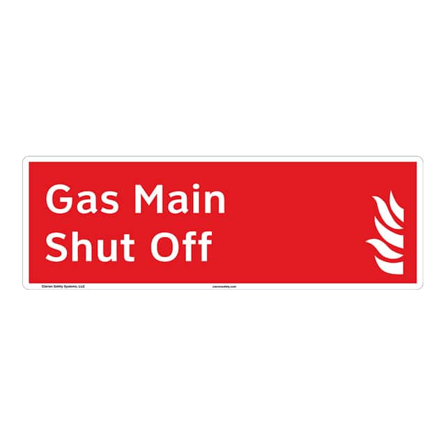 F1028-BJFC ANSI PLASTIC SIGN 15" X 5"