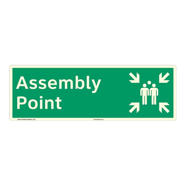 F1090-BJFC ANSI PLASTIC SIGN 15" X 5"