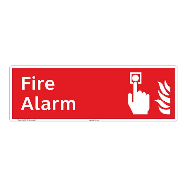 F1009-ZAFC FIRE FLEXIBLE SIGN 15" X 5"