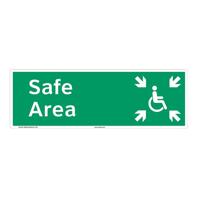 F1096-BJFC ANSI PLASTIC SIGN 15" X 5"