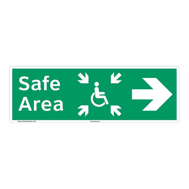F1093-BJFC ANSI PLASTIC SIGN 15" X 5"