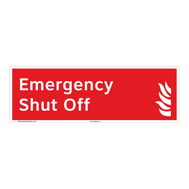 F1027-BJFC ANSI PLASTIC SIGN 15" X 5"