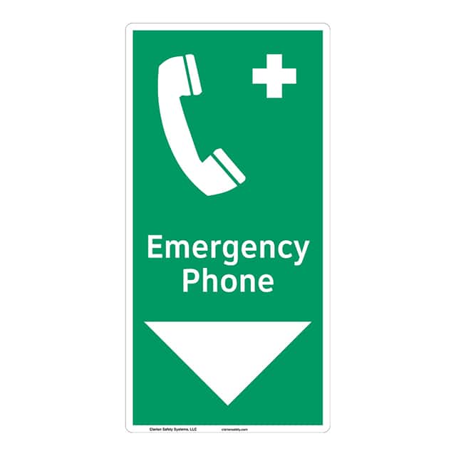 F1072-BJCZG ANSI PLASTIC SIGN 14" X 7"