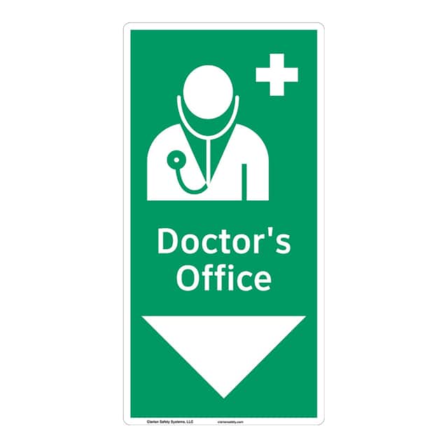 F1062-BJCZG ANSI PLASTIC SIGN 14" X 7"