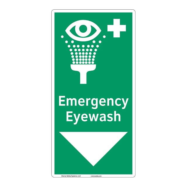F1052-BJCZG ANSI PLASTIC SIGN 14" X 7"