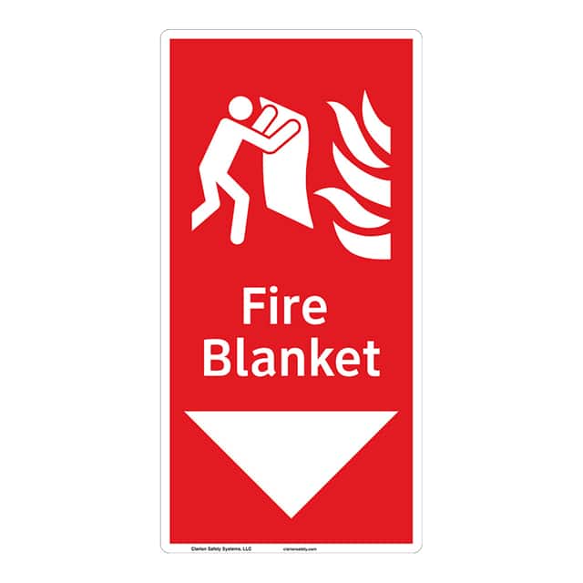 F1275-BJCZG FIRE PLASTIC SIGN 14" X 7"