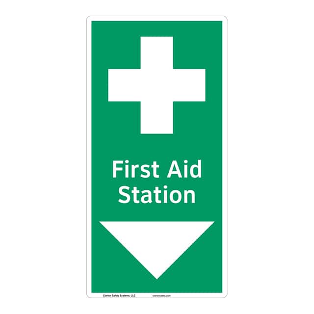 F1057-BJCZG ANSI PLASTIC SIGN 14" X 7"