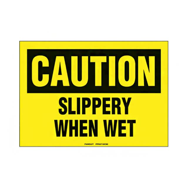 PPS0710C90 SIGN ELECTRL WARN 10"X7" BLK/YLL