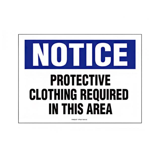 PPS0710N105 SIGN ID/RATINGS 10"X7" BLCK/BLU