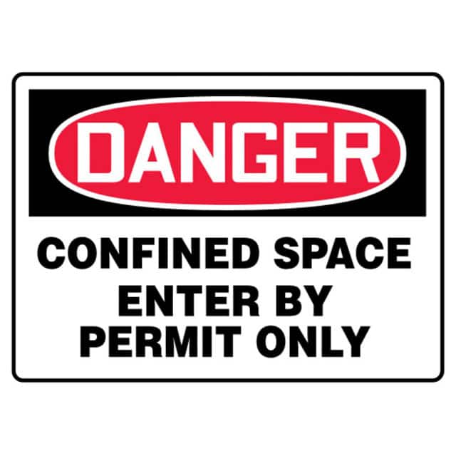 PVS0710D7115 SIGN ELECTRL WARN 10"X7" RD/BK/W