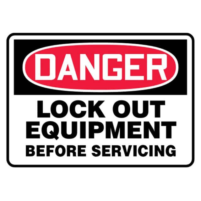 PRS0710D7143 SIGN ELECTRL WARN 10"X7" RD/BK/W