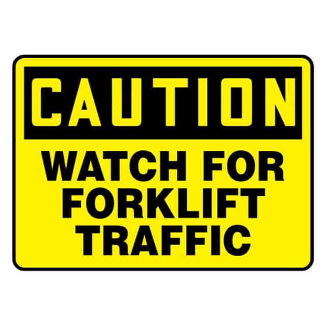 PVS0710C7314 SIGN 10"X7" BLACK/YELLOW