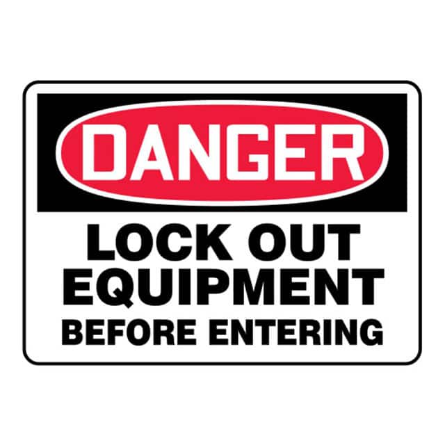 PVS0710D7142 SIGN ELECTRL WARN 10"X7" RD/BK/W