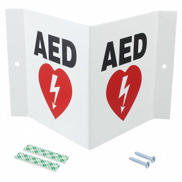 PSS3P4010 SIGN 6"X5" RED/BLACK/WHITE
