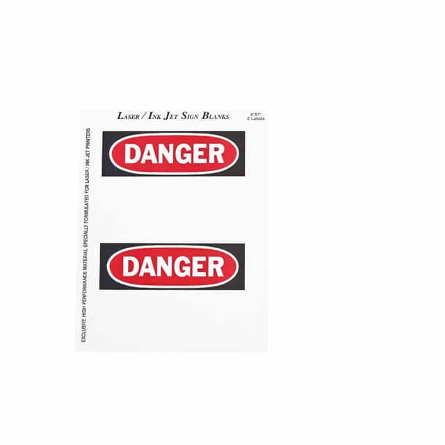 12907 SIGN OSHA DANGER 5 X 7
