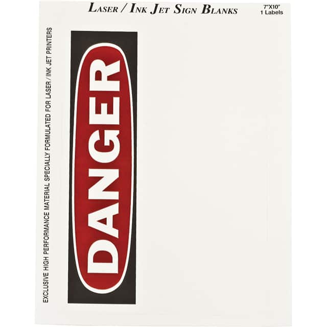 12908 SIGN OSHA DANGER 7 X 10
