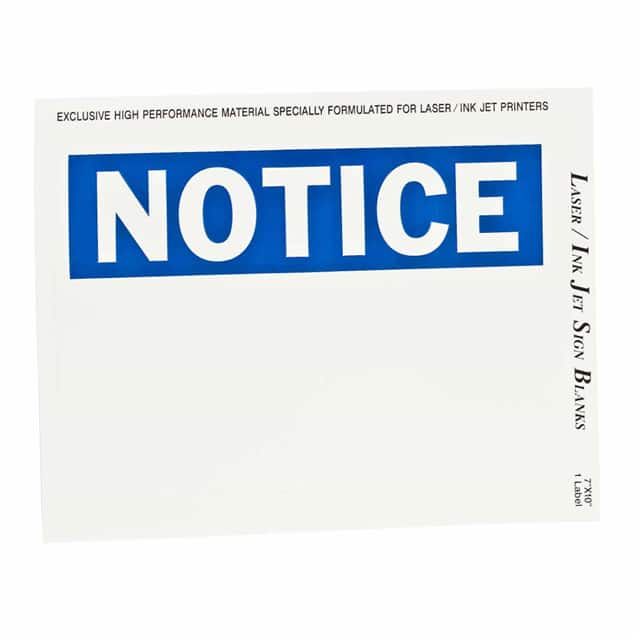 12914 SIGN OSHA NOTICE 7 X 10