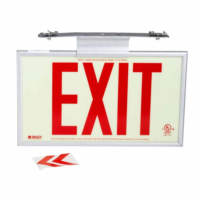 115197 50FT EXIT SIGN SINGLE FACE TBAR