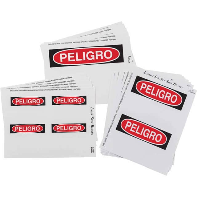 12939 SIGN OSHA PELIGRO VARIETY PACK