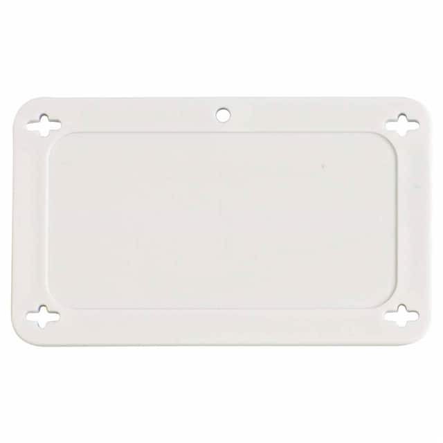 87696 BLANK WHITE UTILITY TAG 1.5X3