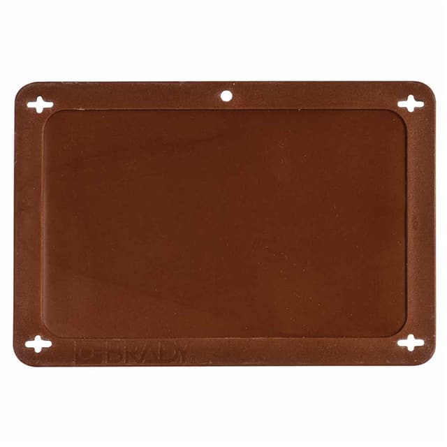87711 BLANK BROWN UTILITY TAG 2.5X4