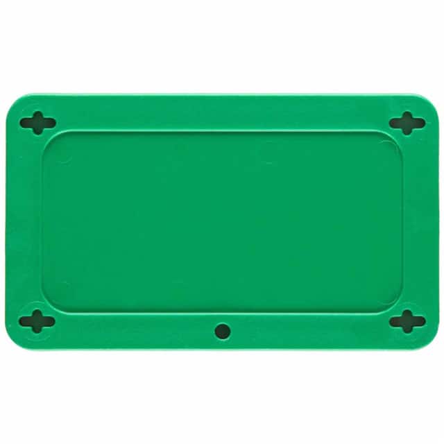 41928 BLANK GREEN UTILITY TAG 1.5X3