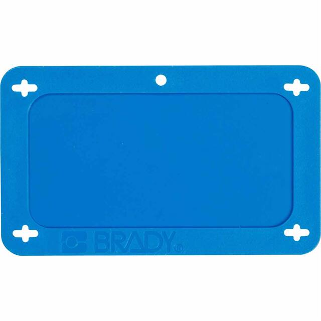 41926 BLANK BLUE UTILITY TAG 1.5X3