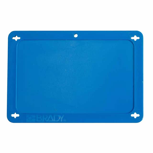 41927 BLANK BLUE UTILITY TAG 2.5X4