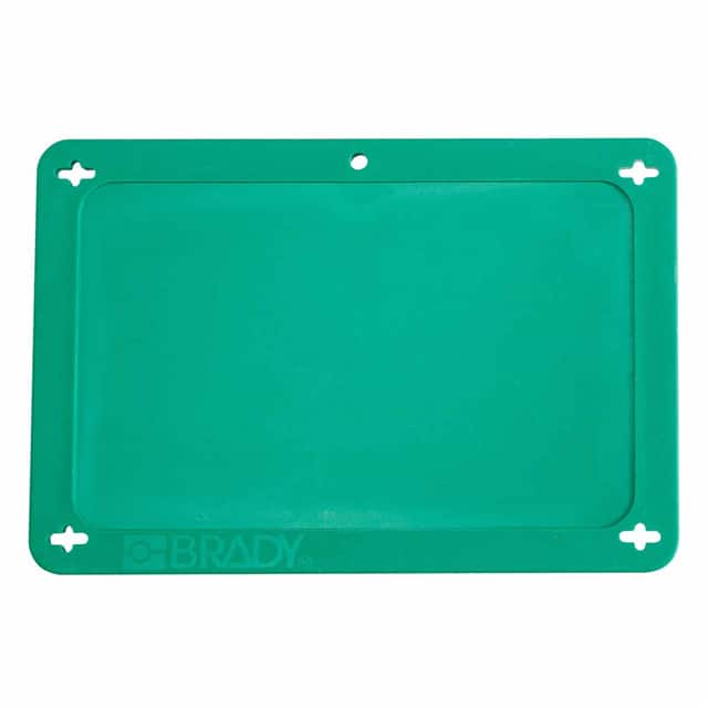 41929 BLANK GREEN UTILITY TAG 2.5X4