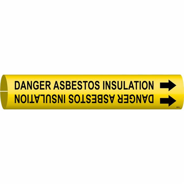 4045-A B915 STY A B/Y DANGER ASBESTOS I