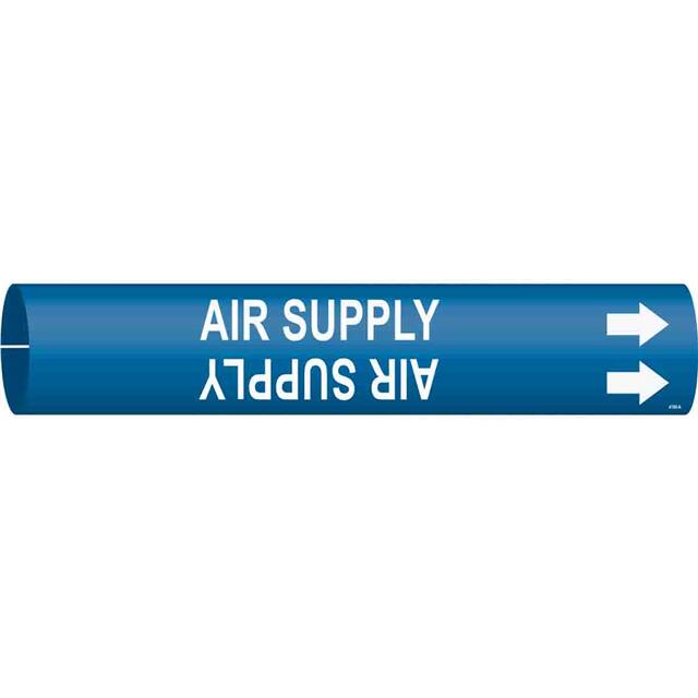 4160-A B915 PIPEMARKER SIZE A WHITE/BLU