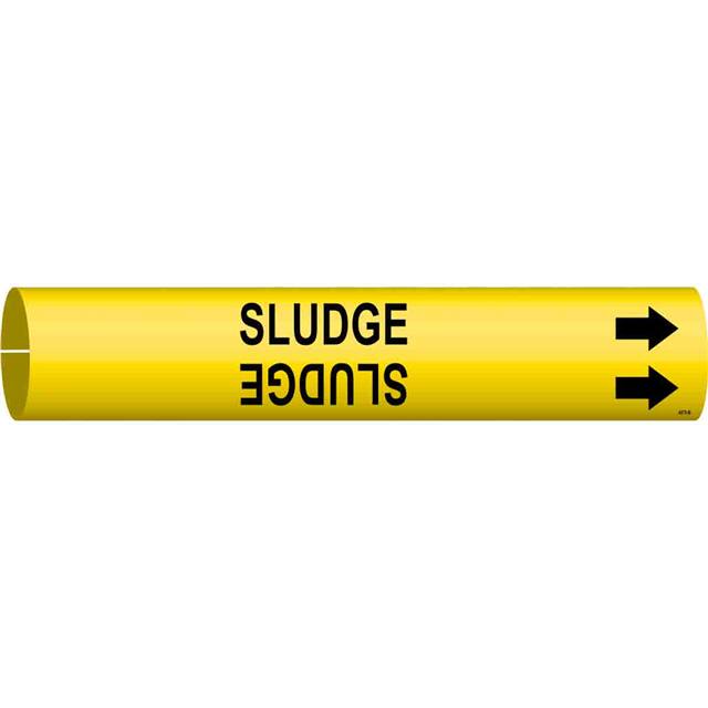 4273-B B915 PIPEMARKER SIZE B BLACK/YEL