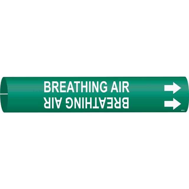 4167-B B915 PIPEMARKER SIZE B WHITE/GRE