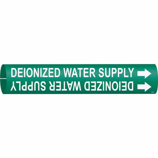 4173-B B915 PIPEMARKER SIZE B WHITE/GRE