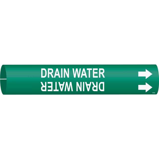 4176-B B915 PIPEMARKER SIZE B WHITE/GRE