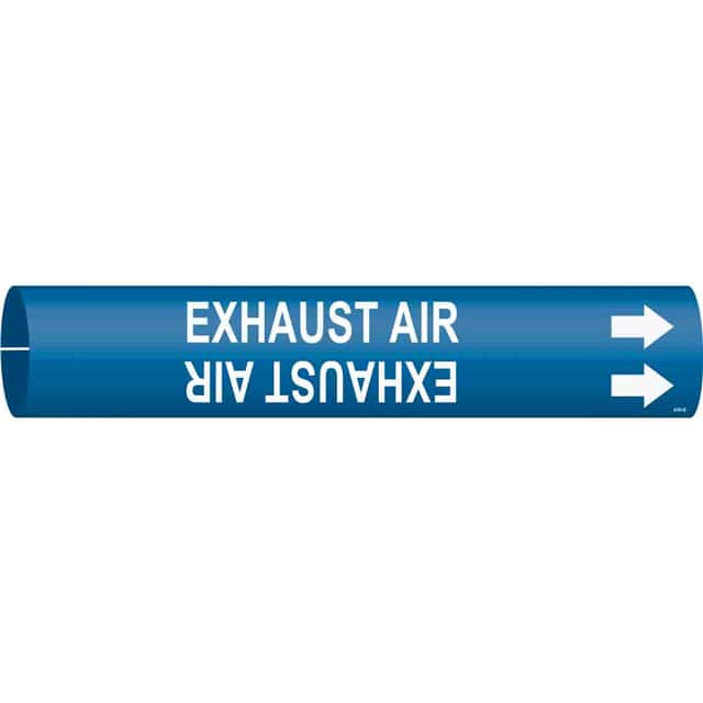 4181-B B915 PIPEMARKER SIZE B WHITE/BLU