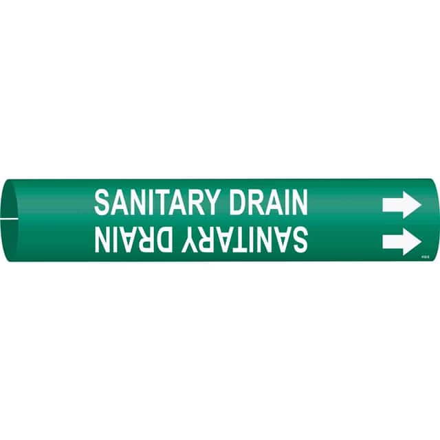 4122-B 4122-B SANITARY DRAIN/GRN/STY B