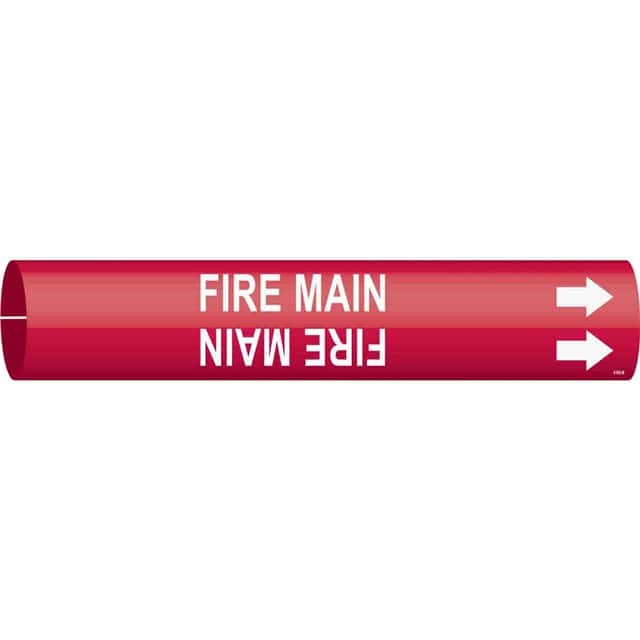 4185-B B915 PIPEMARKER SIZE B WHITE/RED