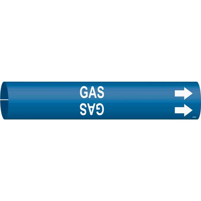 4187-B B915 PIPEMARKER SIZE B WHITE/BLU