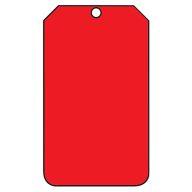 PVT-1030 TAG 5.75"X3.25" RED