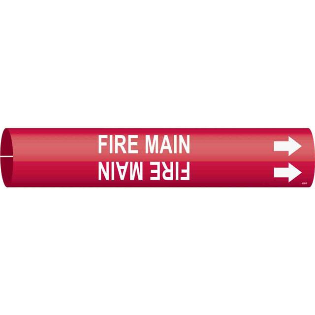 4185-C B915 PIPEMARKER SIZE C WHITE/RED
